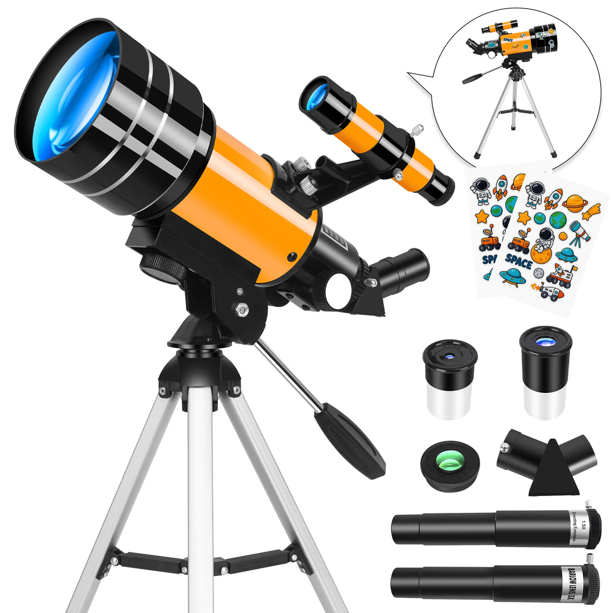 Astronomical Telescope for Beginners and Nature Observation