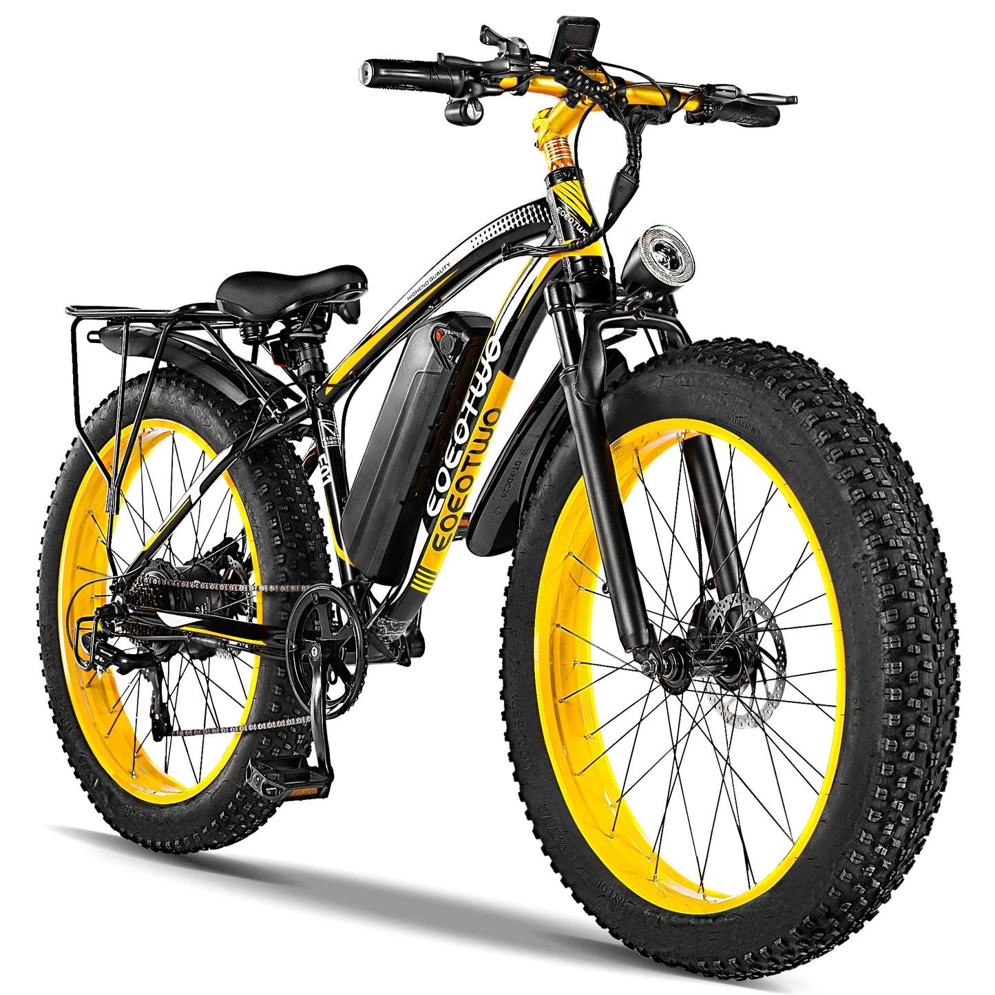 EOEOTWO Electric Mountain Bike 1500W Peak Motor 34MPH