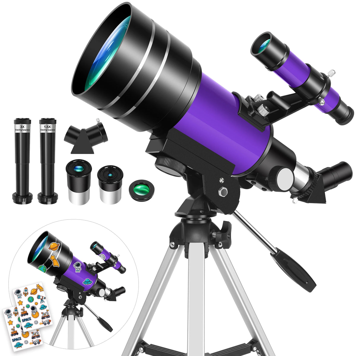 Astronomical Telescope for Beginners and Nature Observation