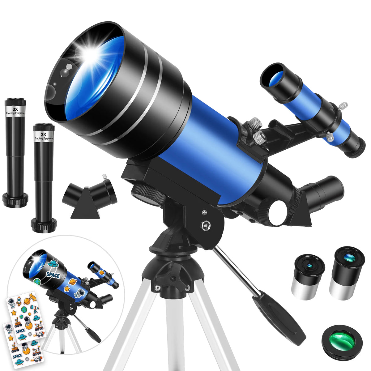 Astronomical Telescope for Beginners and Nature Observation