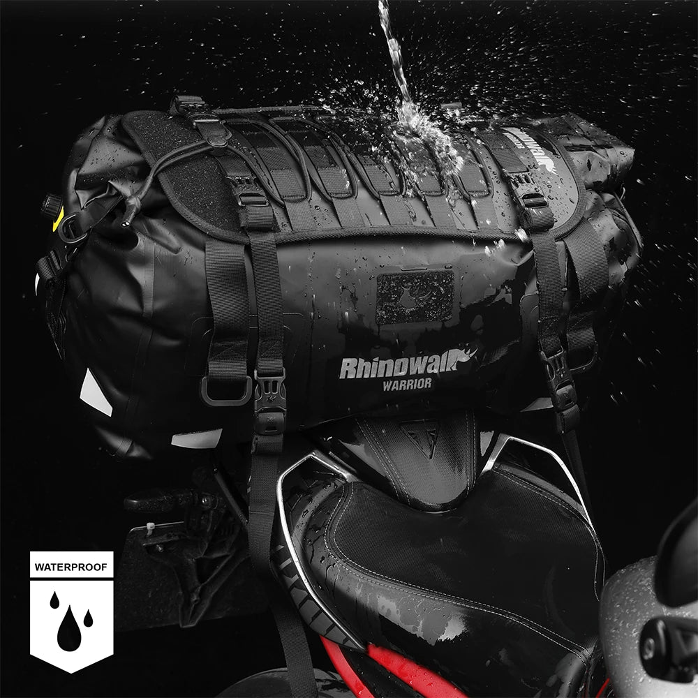 Rhinowalk Waterproof Motorcycle Saddle Bag Universal Pannier