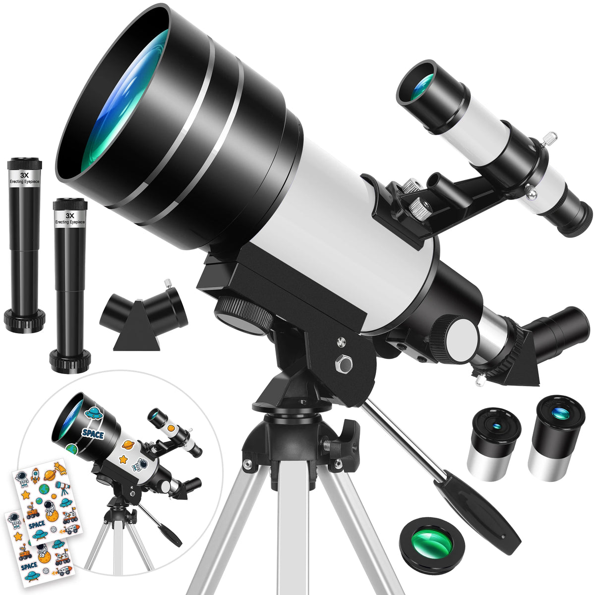 Astronomical Telescope for Beginners and Nature Observation