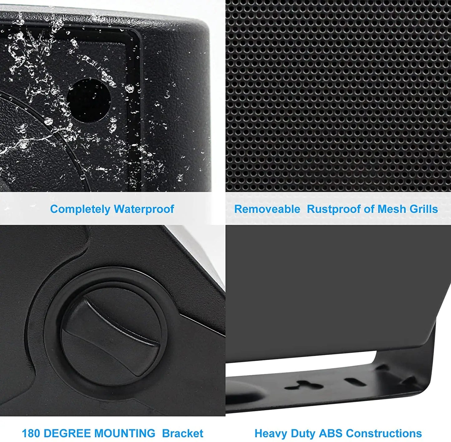 Herdio Outdoor Speaker System 300W Waterproof Wall-Mounted