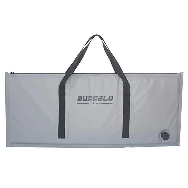 Insulated Fishing Cooler Bag With Drain Plug For Kayak Storage