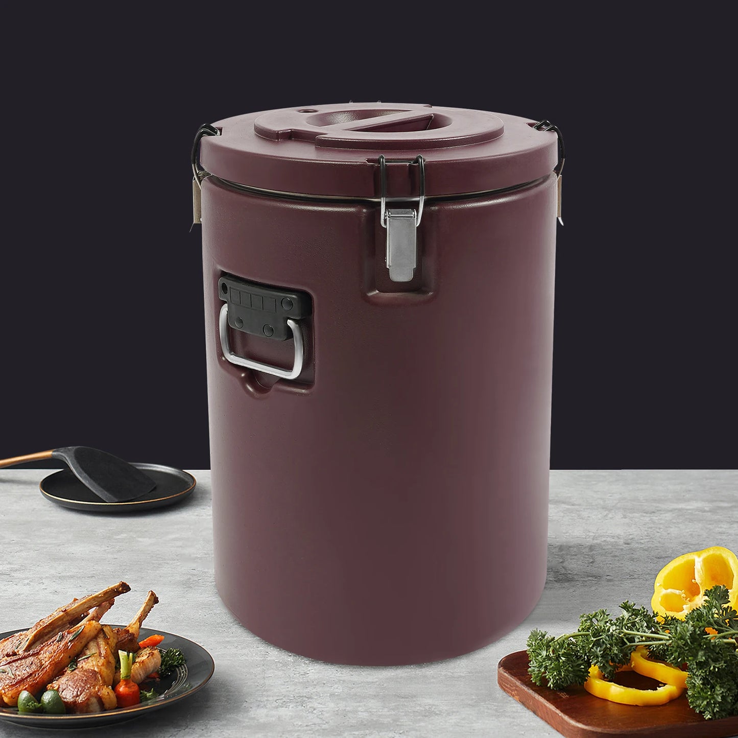 Bymaocar Stainless Steel Insulated Soup Container For Parties