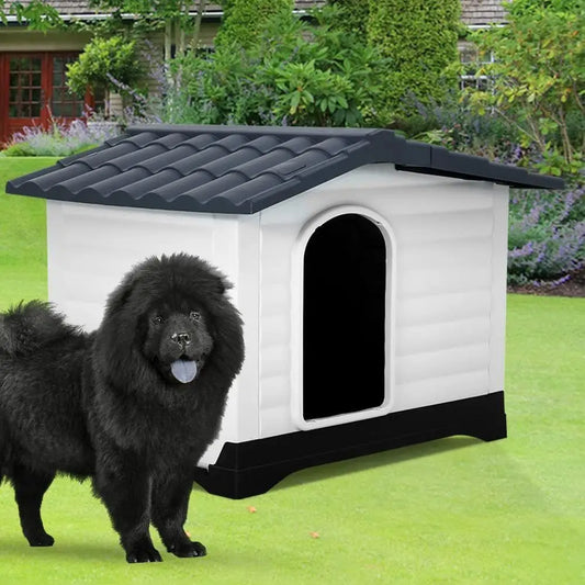 Water Resistant Ventilated Dog House For Indoor Outdoor Use