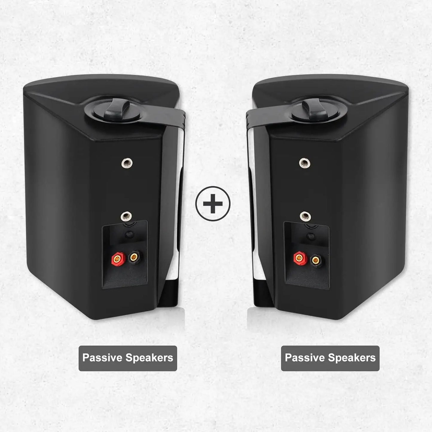 Herdio Outdoor Speaker System 300W Waterproof Wall-Mounted
