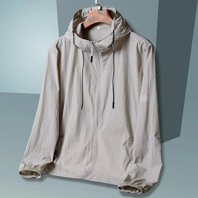 Sun Protection Lightweight Breathable Men UV Outerwear for Summer