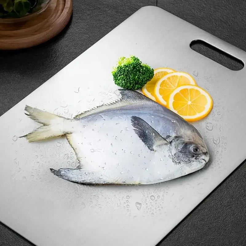 Stainless Steel 3 Piece Cutting Board Set BPA Free