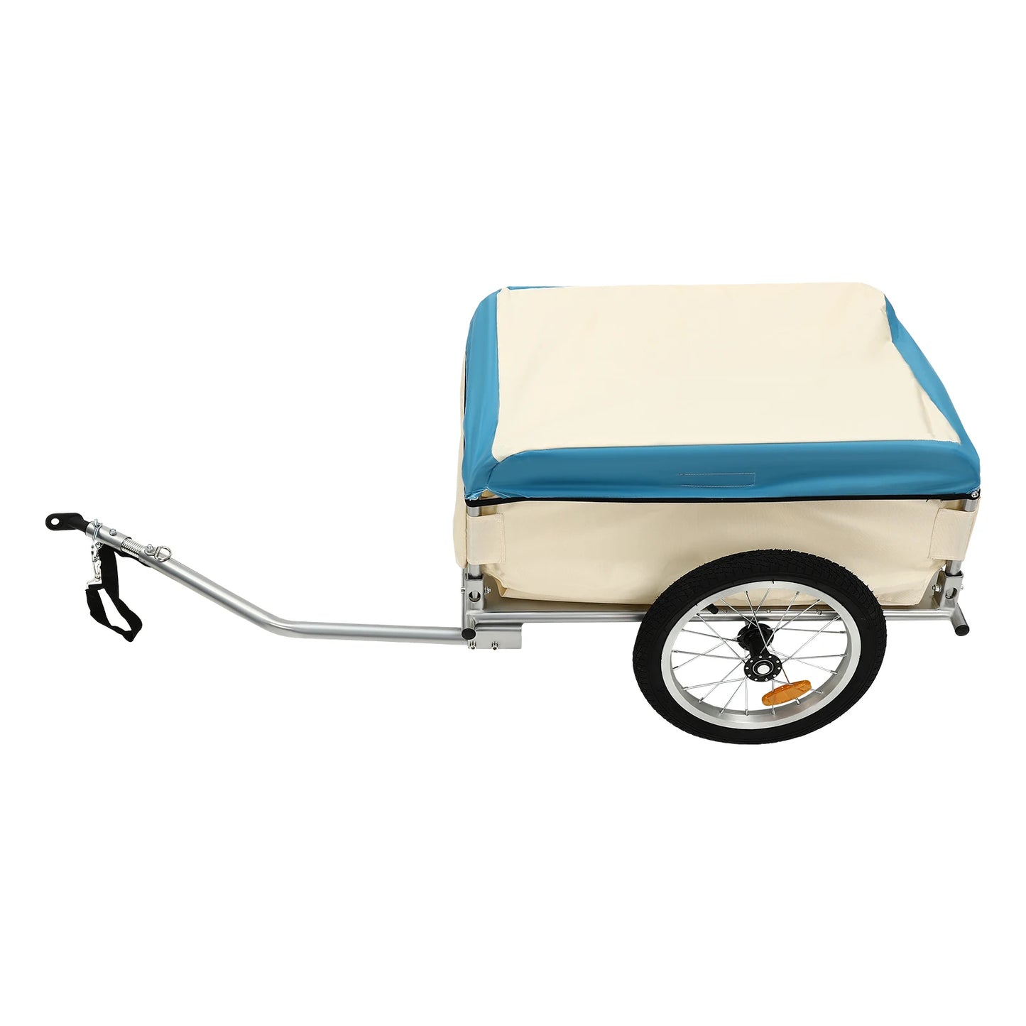 Bicycle Trailer 50Kg Load Aluminum Utility Cargo Trailer
