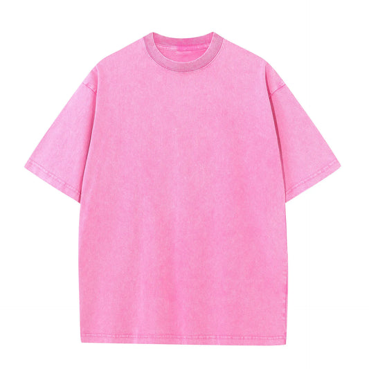 LEDP Men 230G Heavy Cotton Vintage Summer T Shirt Oversized