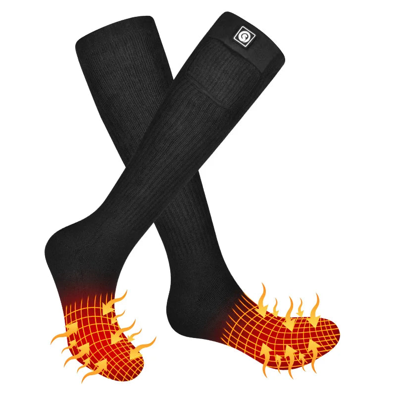 Savior Rechargeable Heated Socks For Winter Outdoor Activities