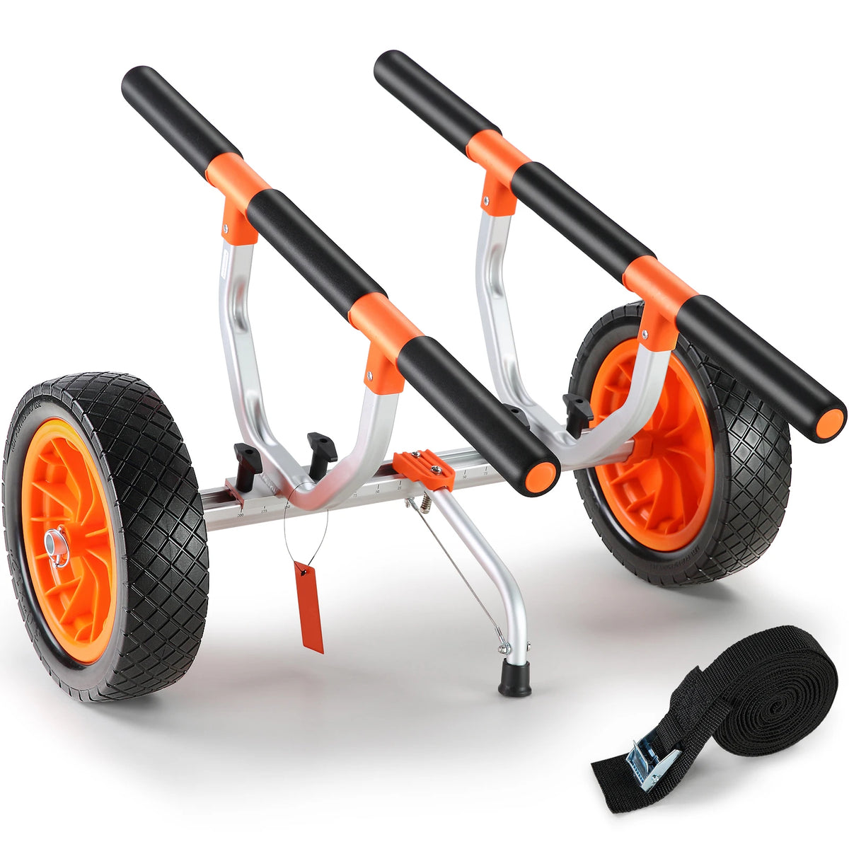 SucceBuy Adjustable Heavy Duty Kayak and Canoe Transport Cart