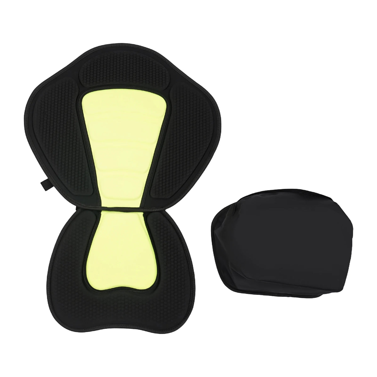 Ergonomic Kayak and Canoe Seat with Adjustable Straps and Storage