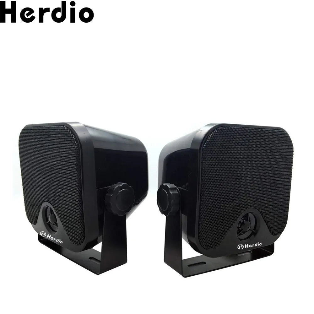 Herdio Waterproof Marine Speakers 100W Outdoor Audio System