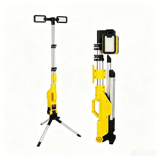 LED Work Light 80000LM Rechargeable With Power Bank IP65 Waterproof
