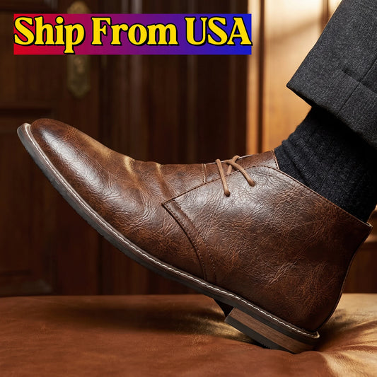 Hecrafted Classic Chukka Desert Boots For Men Fashionable