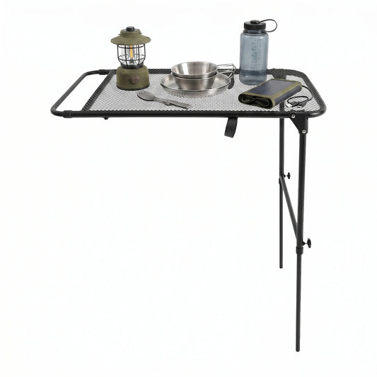 Foldable Tire Mounted Camping Table for SUV Overlanding Adventures