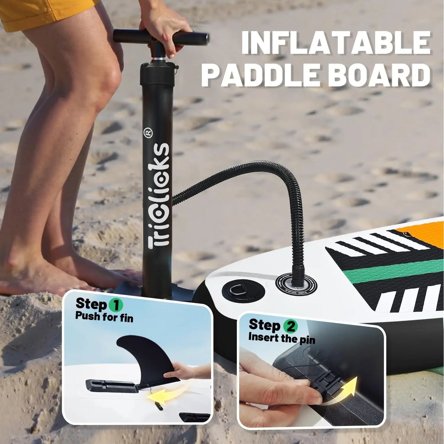 YTYIN Premium Inflatable Stand Up Paddle Board Complete Set