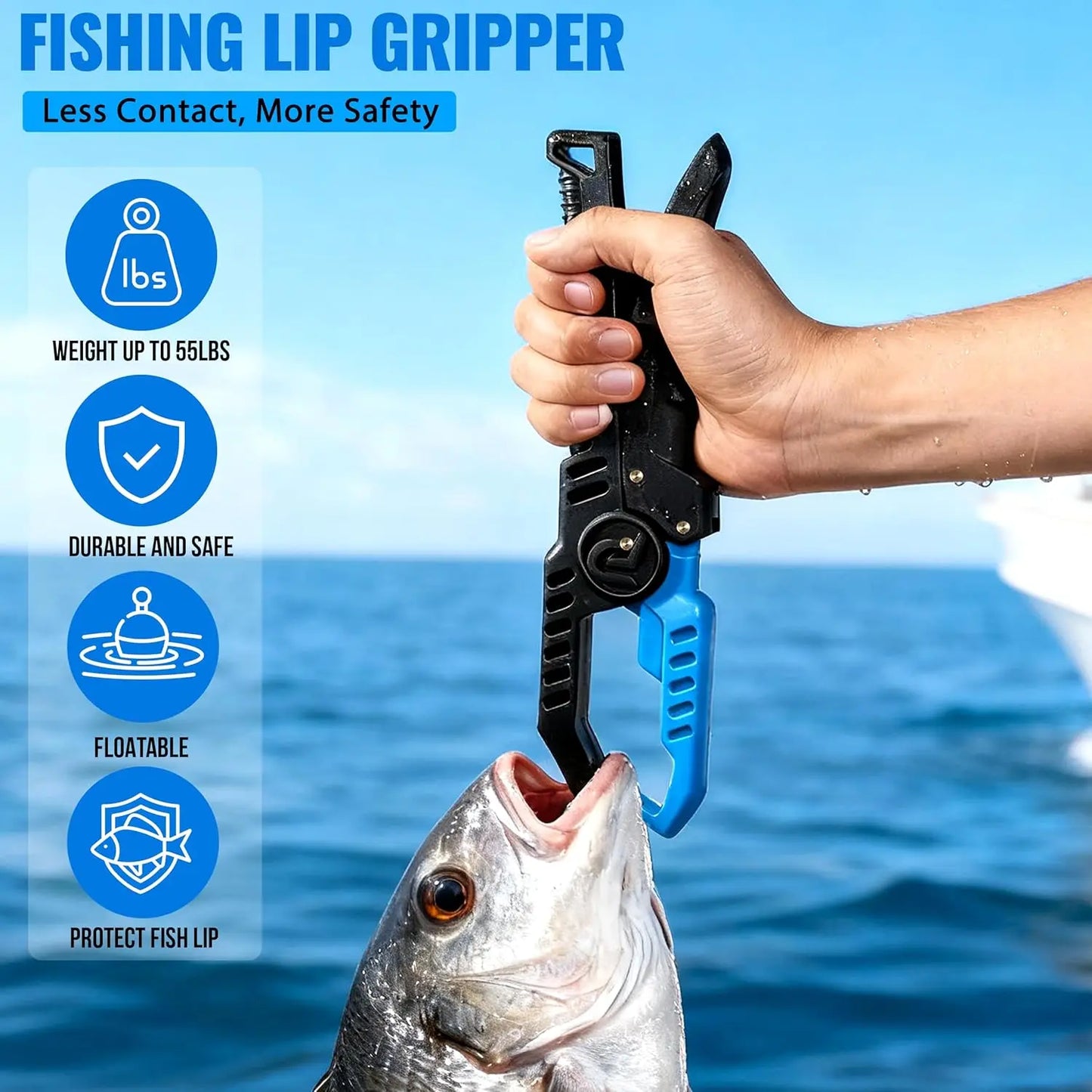 YTYIN Ocean Fishing Rod Kit Complete Spinning Gear