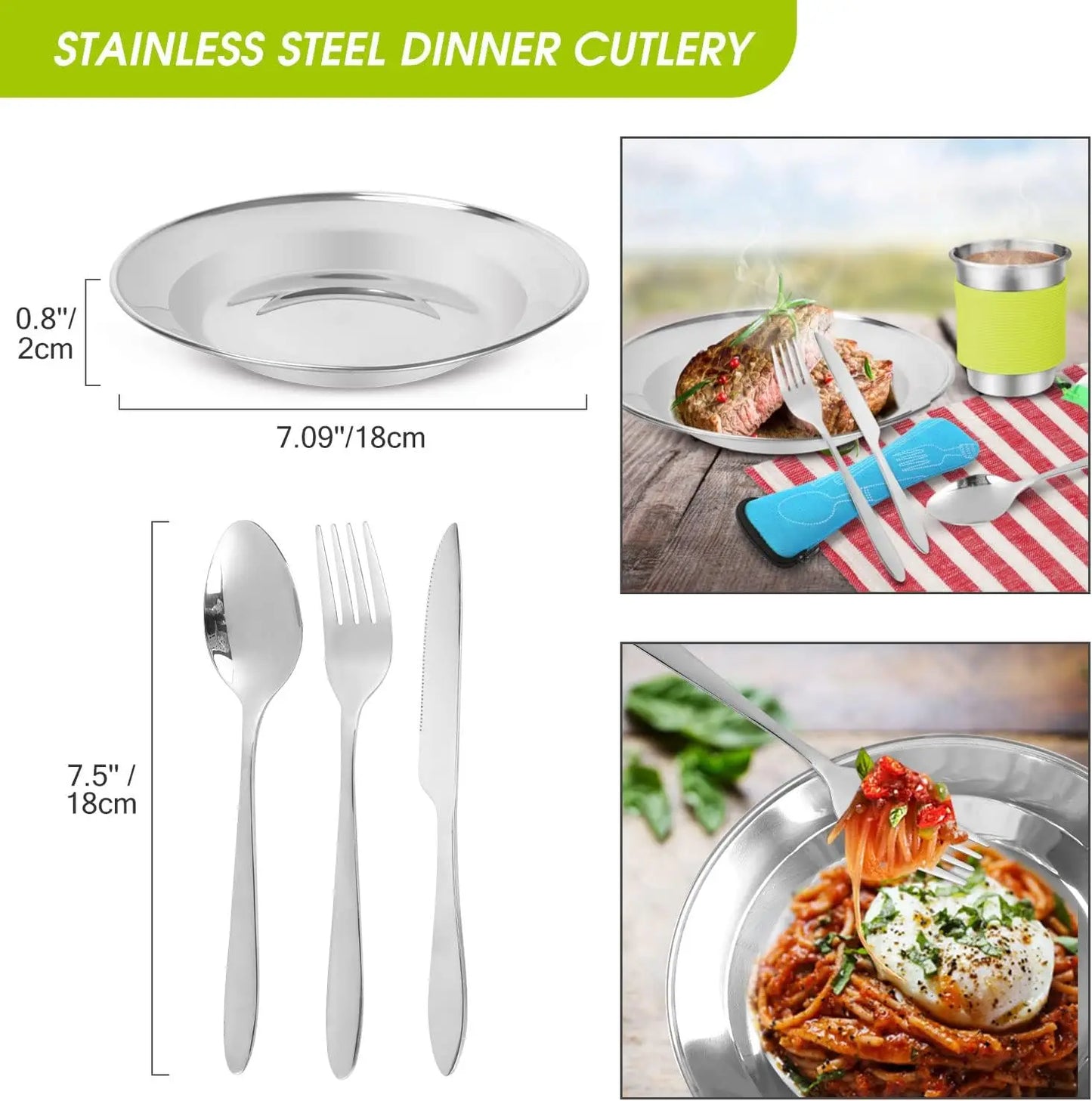 Odoland Nonstick Camping Cookware Set For Outdoor Adventure