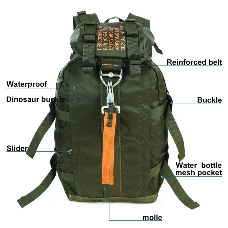 LQARMY Lightweight Hiking Backpack For Trekking And Camping Trips