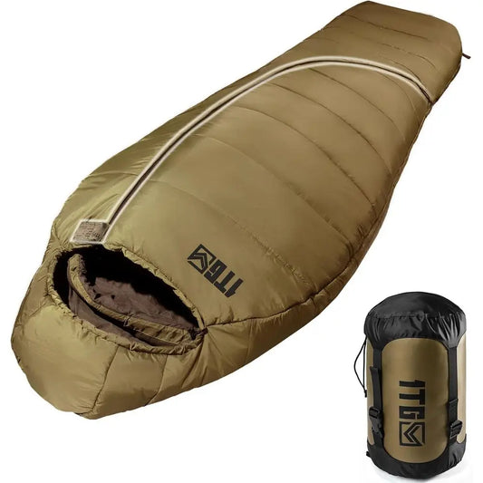 Cold Weather Backpacking Sleeping Bag Duck Down 25 36F