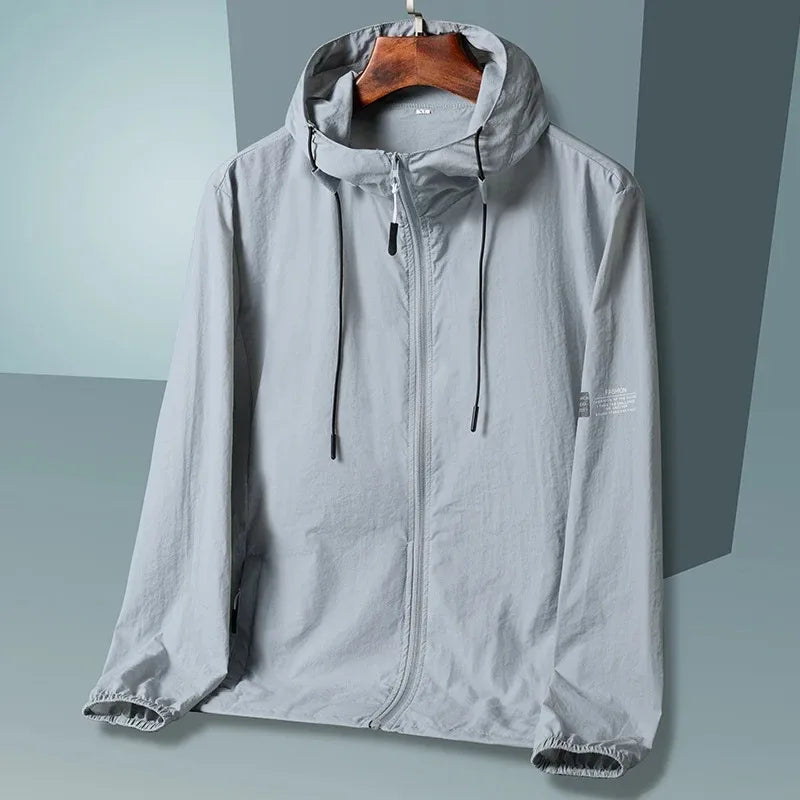 Sun Protection Lightweight Breathable Men UV Outerwear for Summer
