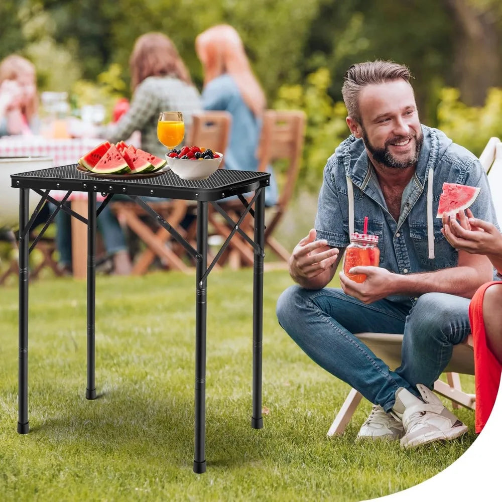 XIUWO Folding Grill Table For Outdoor Camping And Tailgate