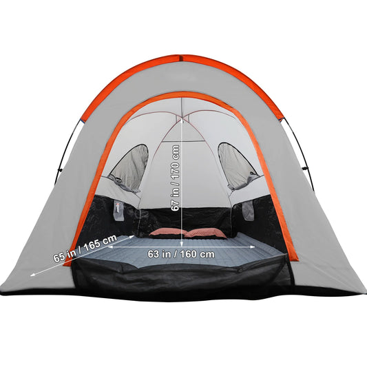 SucceBuy Truck Bed Tent With Rainfly For Camping Travel