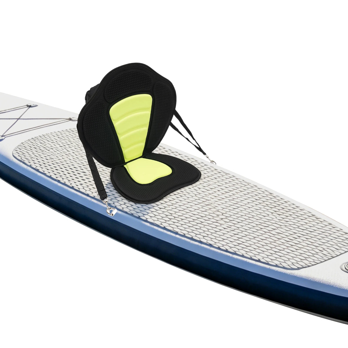 Ergonomic Kayak and Canoe Seat with Adjustable Straps and Storage