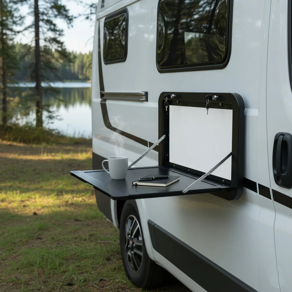 Wall Mounted Folding Table With Locking Switch For RV