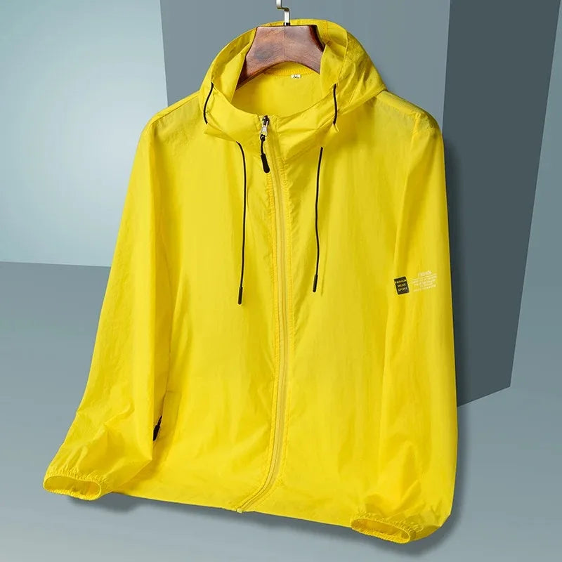 Sun Protection Lightweight Breathable Men UV Outerwear for Summer