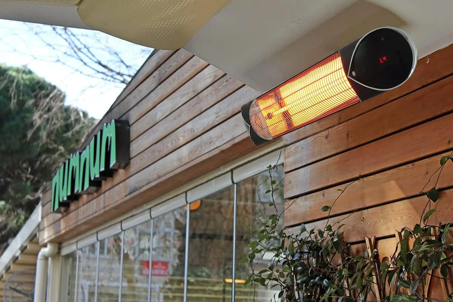 Infrared Electric Patio Heater 1500W For Indoor And Outdoor Use