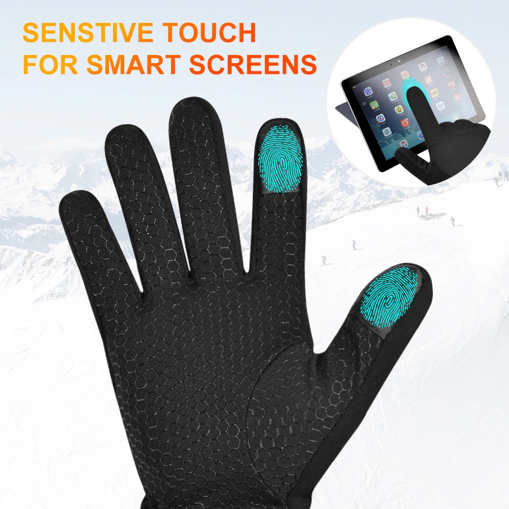 Savior Rechargeable Heated Gloves For Winter Skiing And Outdoor Use