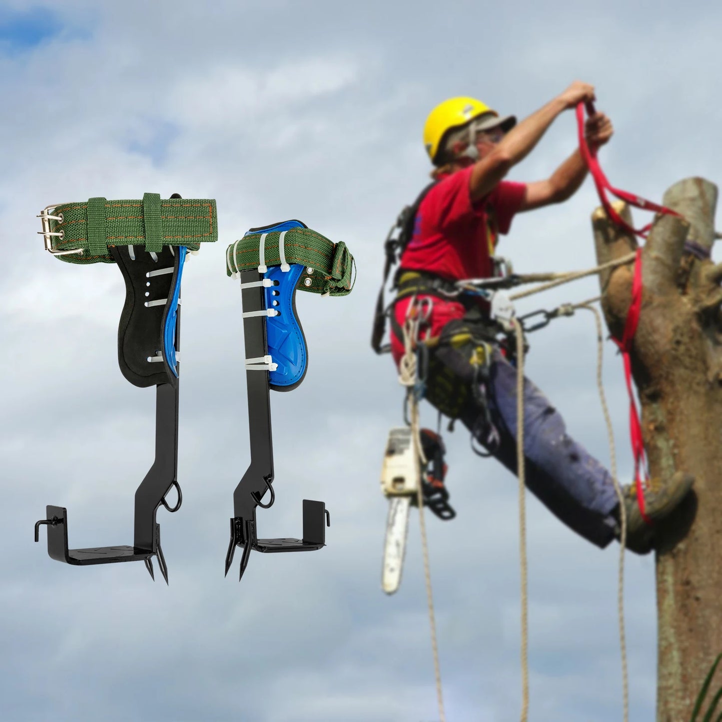 Outdoor Sports Climbing Harness Safety Protection Equipment For Aerial Work
