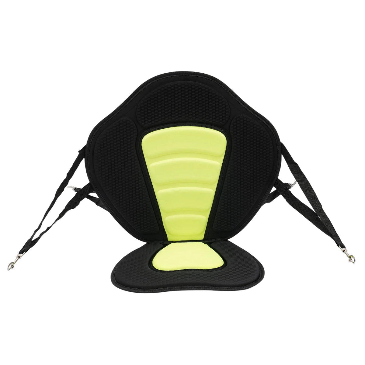 Ergonomic Kayak and Canoe Seat with Adjustable Straps and Storage