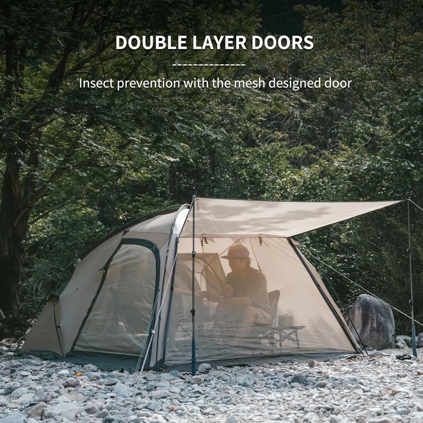 Naturehike Massif Hot Tent Stove Jack 4 Season Two Person