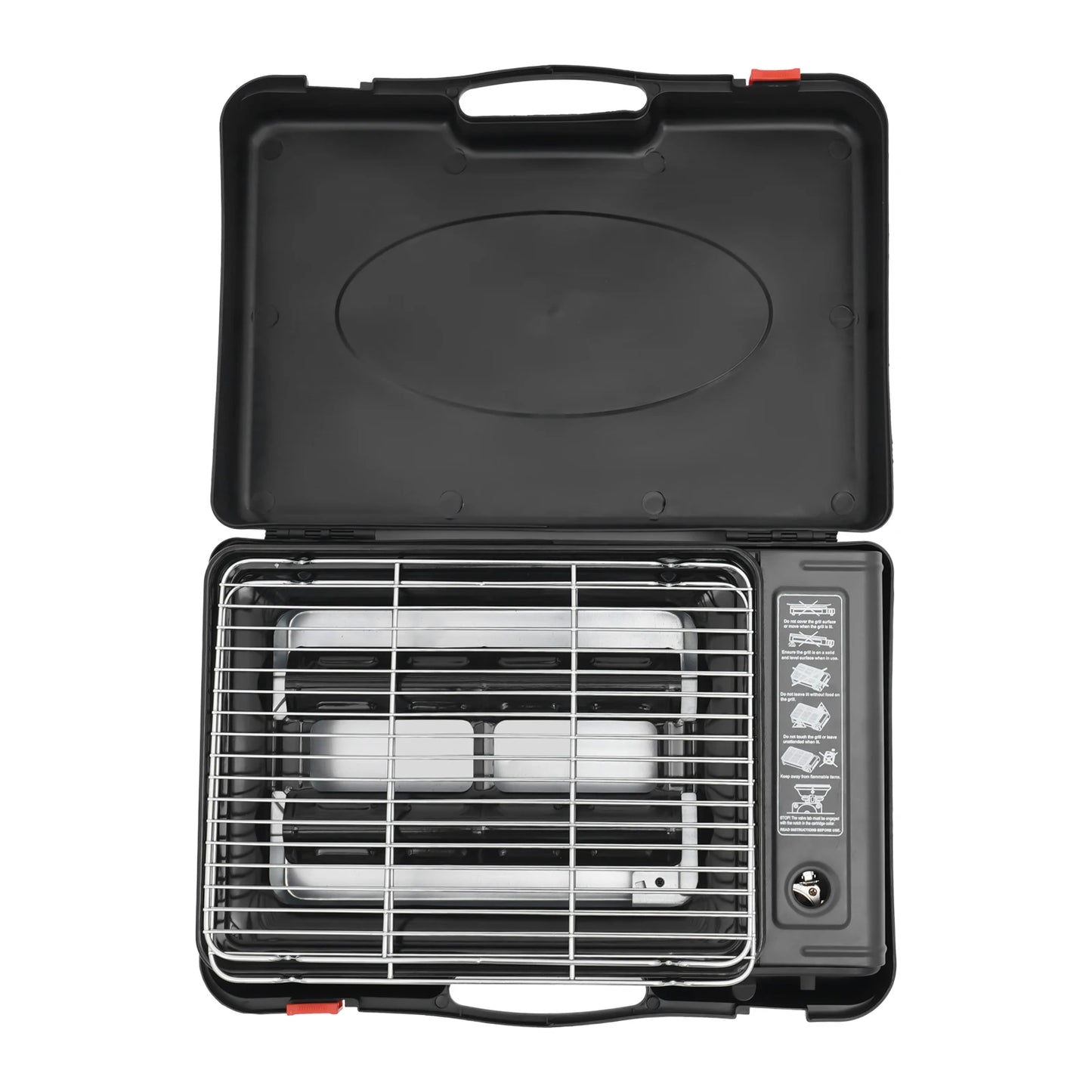 Bymaocar Outdoor Gas Barbecue Grill Tabletop Stove