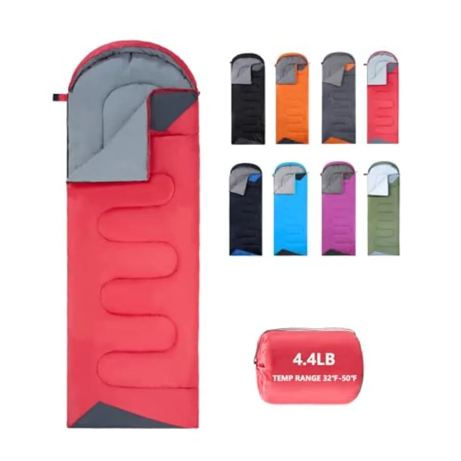 Sleeping Bags for Adults Backpacking Lightweight Waterproof- Cold Weather Sleeping Bag for Girls Boys Mens for Warm Camping Hik