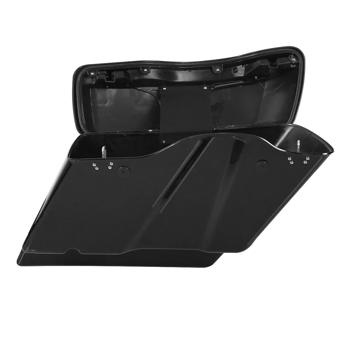 TCMT Stretched Saddlebags For Harley Touring Road King Electra Glide