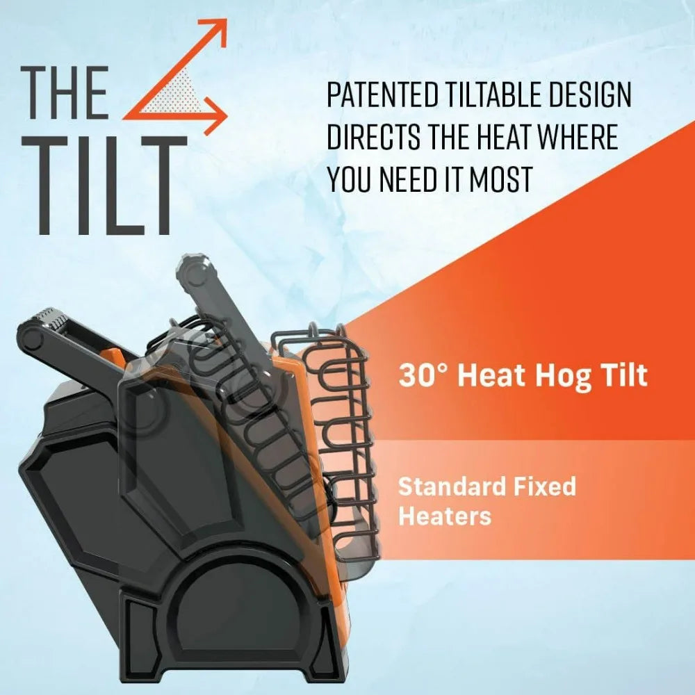 Heat Hog 9000 BTU Propane Radiant Portable Space Heater