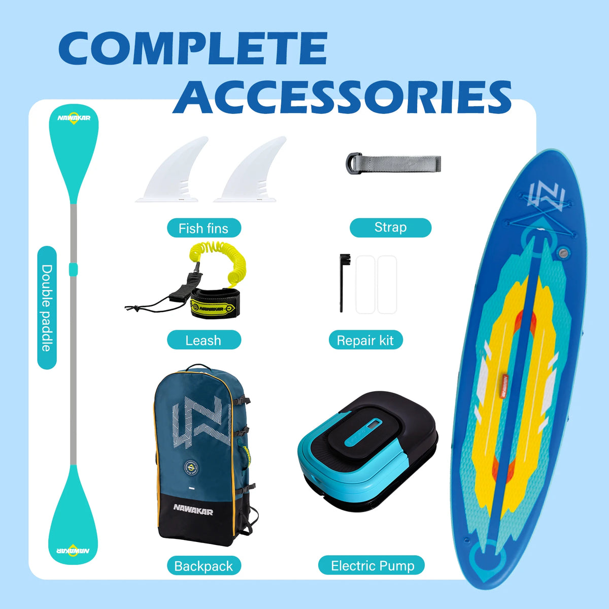 Professional Inflatable Sea Surfboard For Lure Fishing
