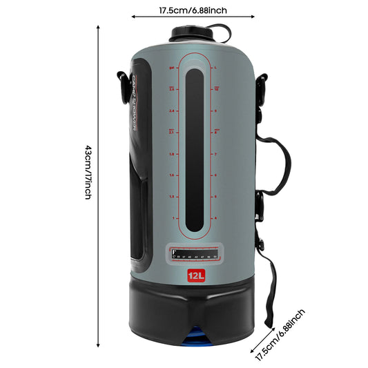 Bymaocar Portable Camping Shower Bag Folding Solar Water Bag Outdoors