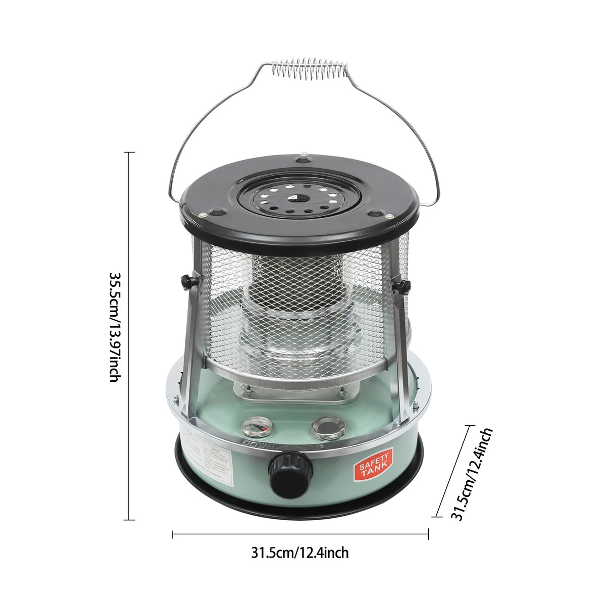 Portable Outdoor Kerosene Heater for Camping and Emergency Use