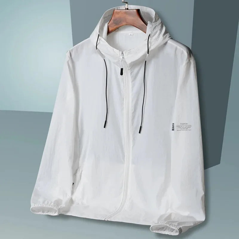 Sun Protection Lightweight Breathable Men UV Outerwear for Summer