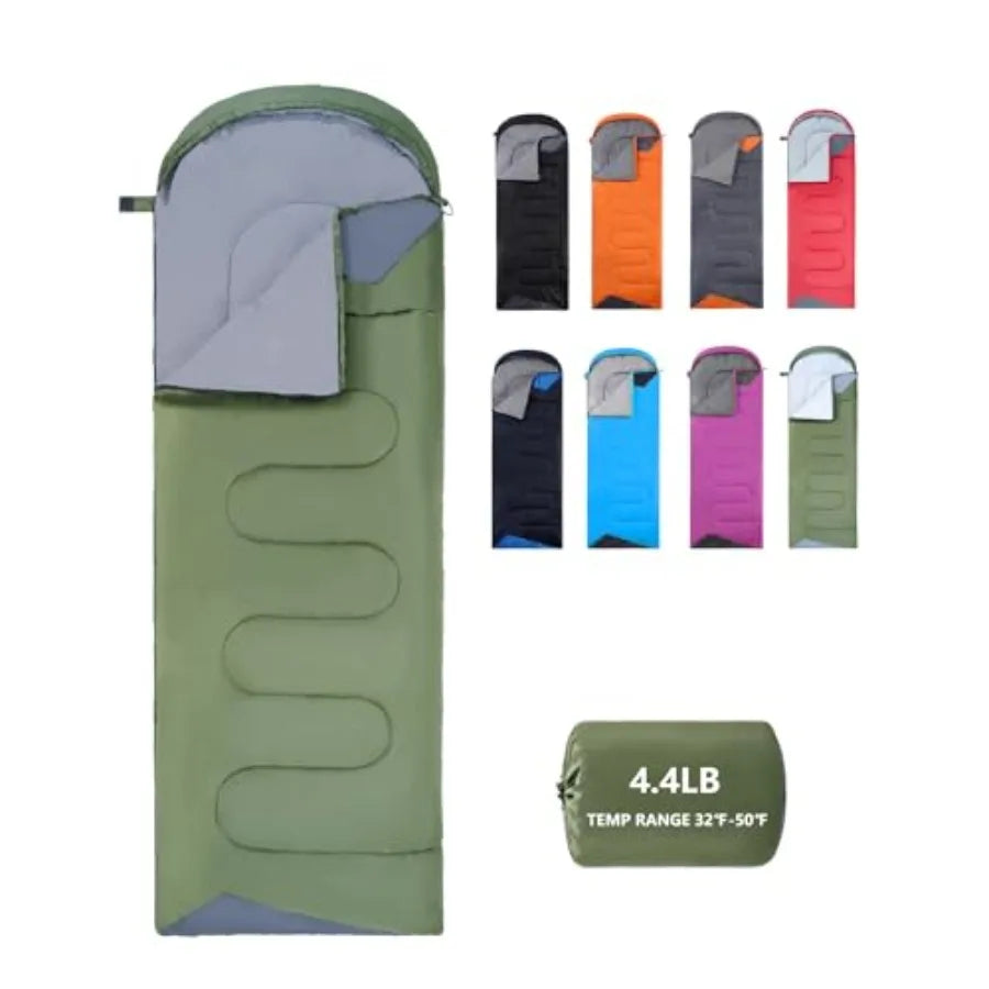 Sleeping Bags for Adults Backpacking Lightweight Waterproof- Cold Weather Sleeping Bag for Girls Boys Mens for Warm Camping Hik