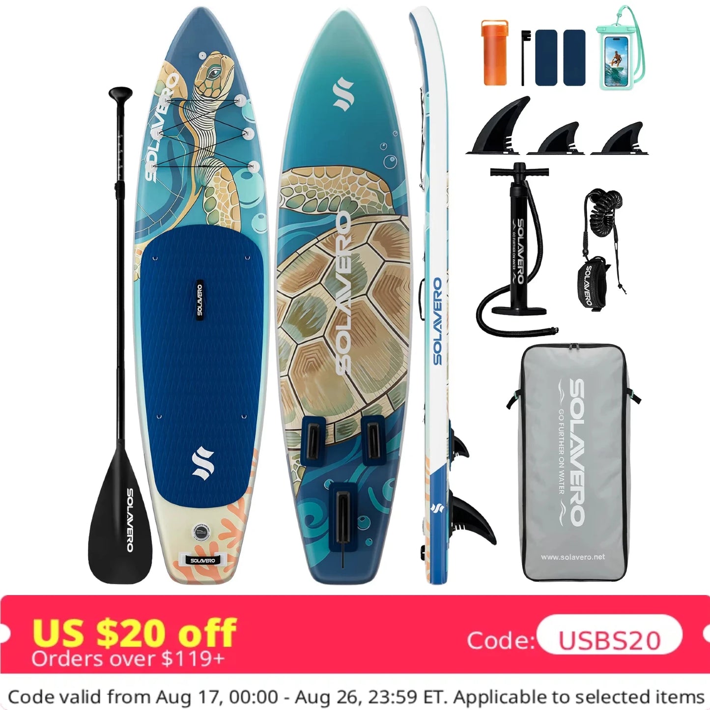Nebmaax Inflatable Stand Up Paddle Board With Premium Accessories