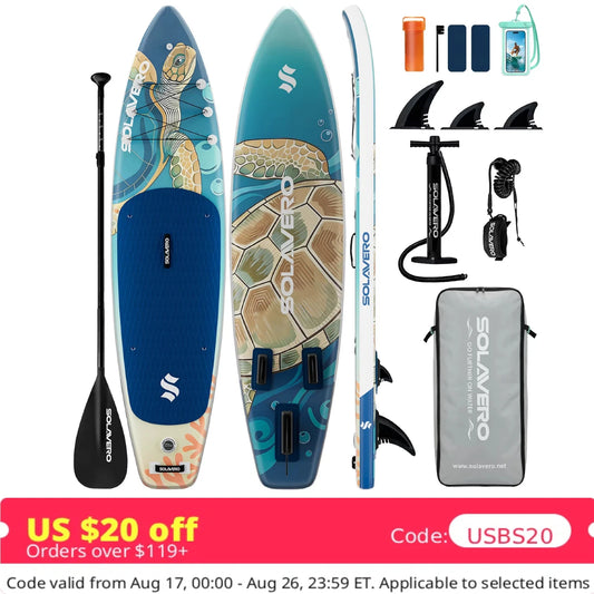 Nebmaax Inflatable Stand Up Paddle Board With Premium Accessories