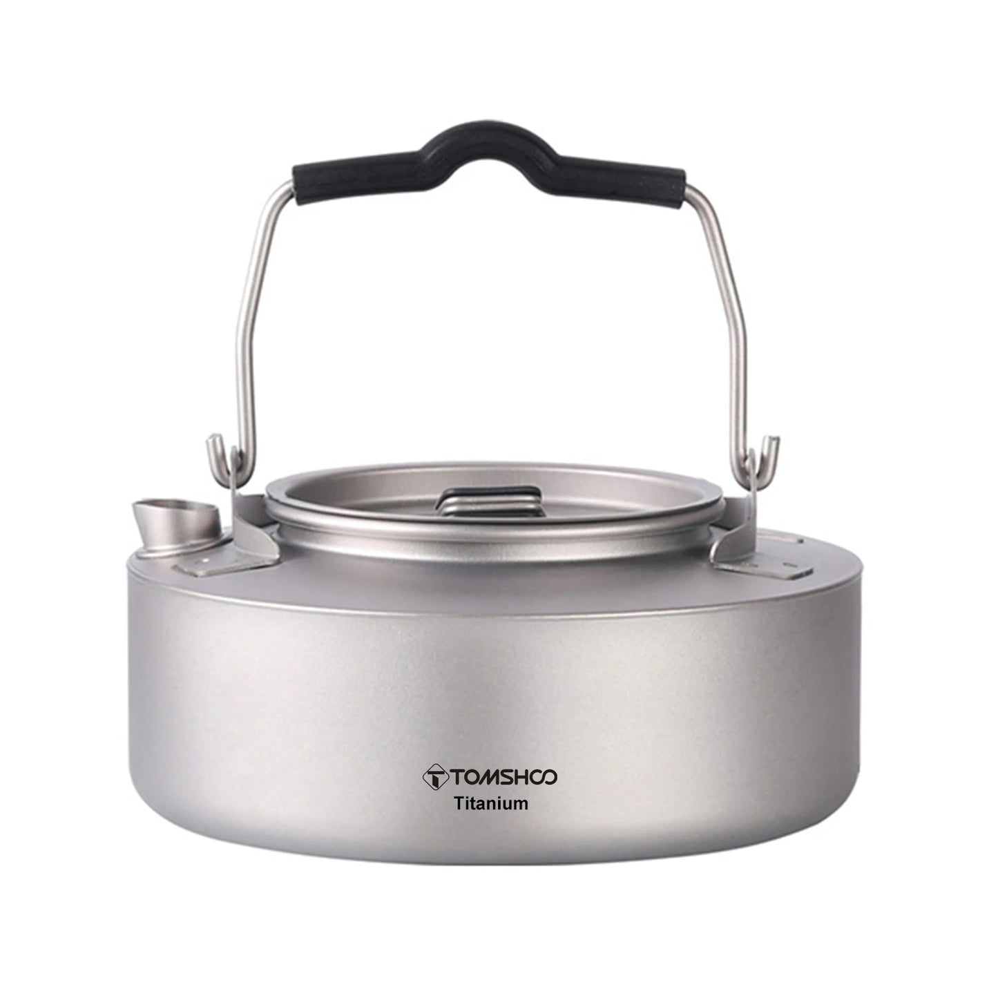 Ultralight Titanium Camping Kettle For Outdoor Travel And Coffee